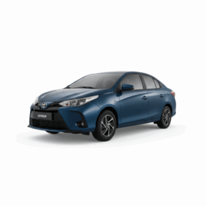 Blue Toyota Vios (Gasoline) (AT)