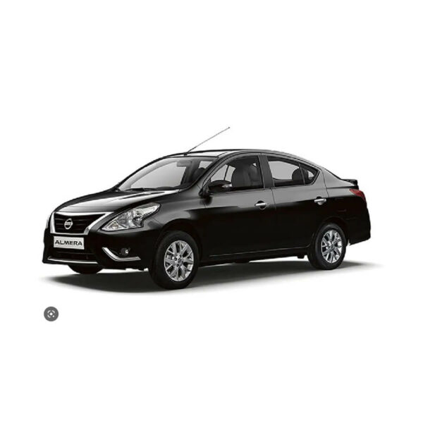 Black Nissan Almera (Diesel) (AT)