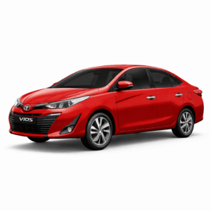 Toyota Vios Red (AT) (Gasoline)
