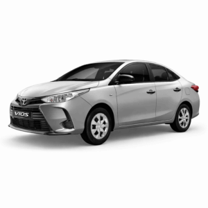 Silver Toyata Vios (AT) (Gasoline)
